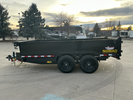 New 2026 Big Tex Trailers 14LX-14C2A-BK Dump Trailer