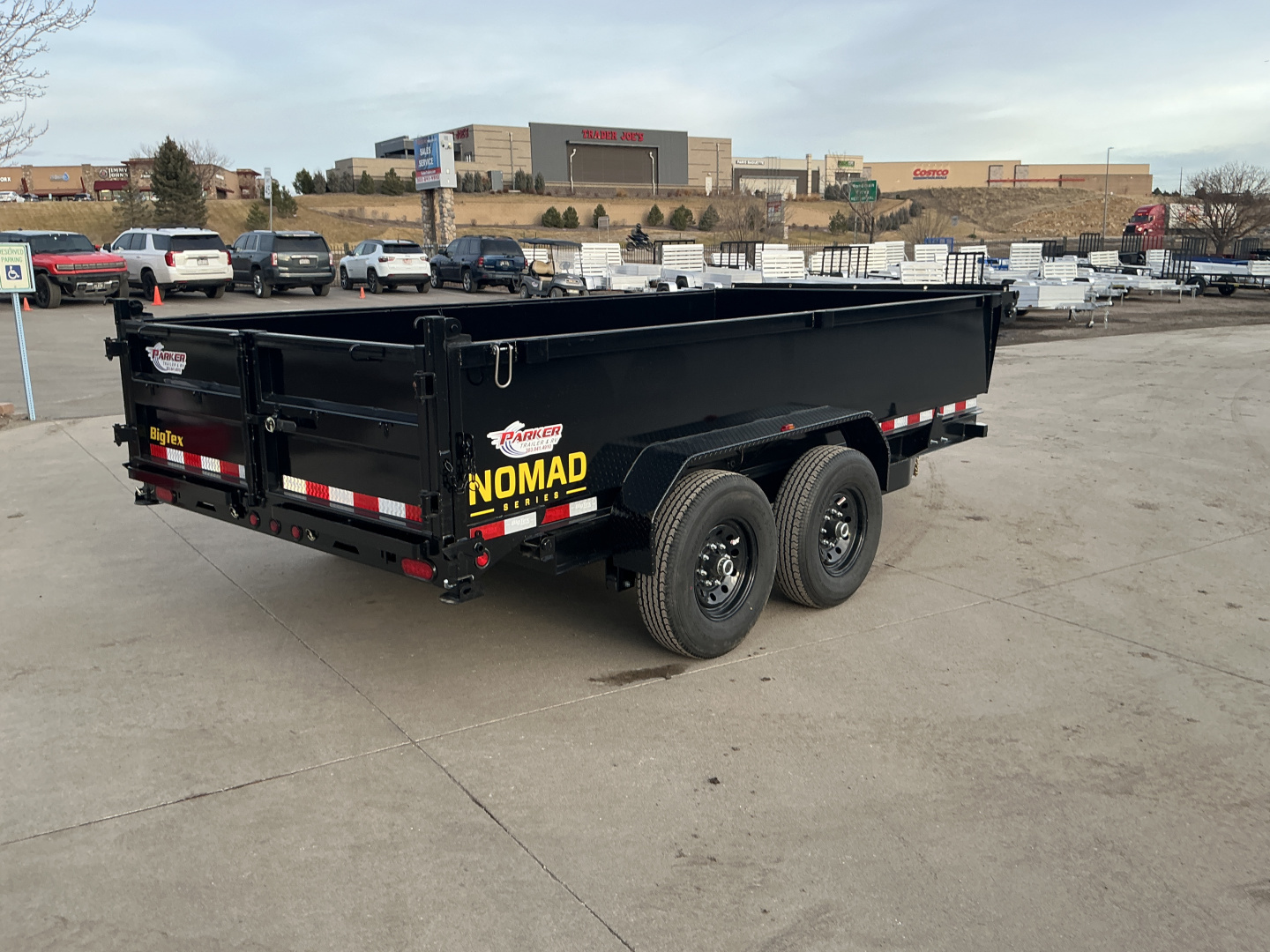 New 2026 Big Tex Trailers 14LX-14C2A-BK Dump Trailer