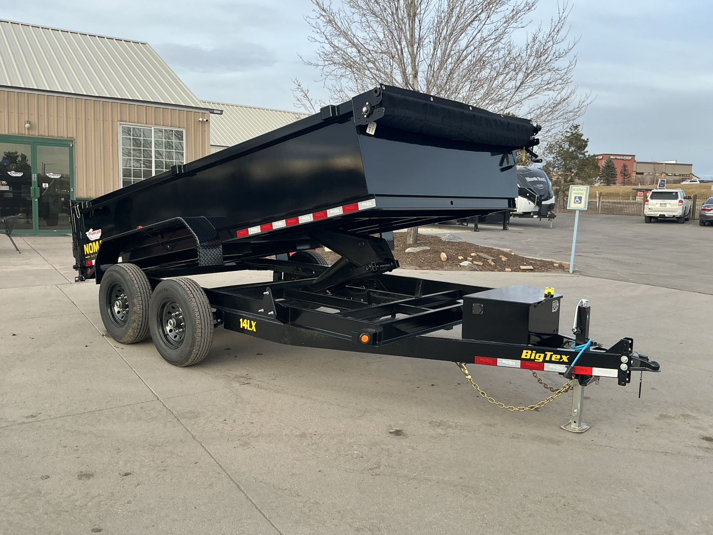 New 2026 Big Tex Trailers 14LX-14C2A-BK Dump Trailer