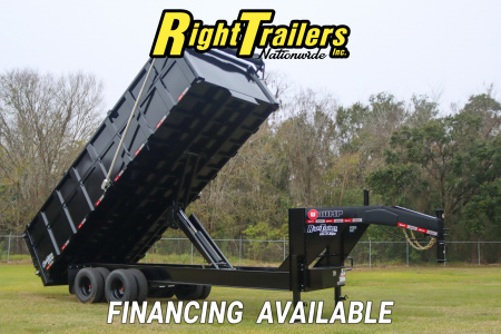 New 2026 8X20 U-DUMP GOOSENECK DUMP TRAILER