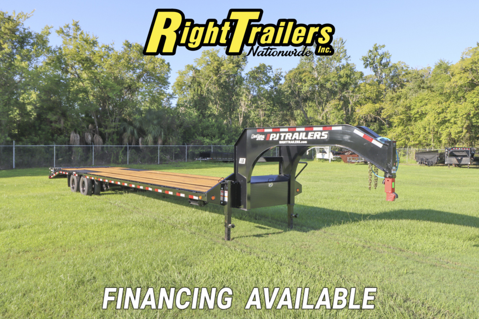 New 2026 8.5X40 PJ GOOSENECK EQUIPMENT TRAILER