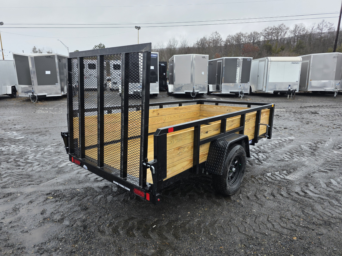 New 2026 Sure-Trac 5X10 - 3 BOARD HIGH SIDE Utility Trailer