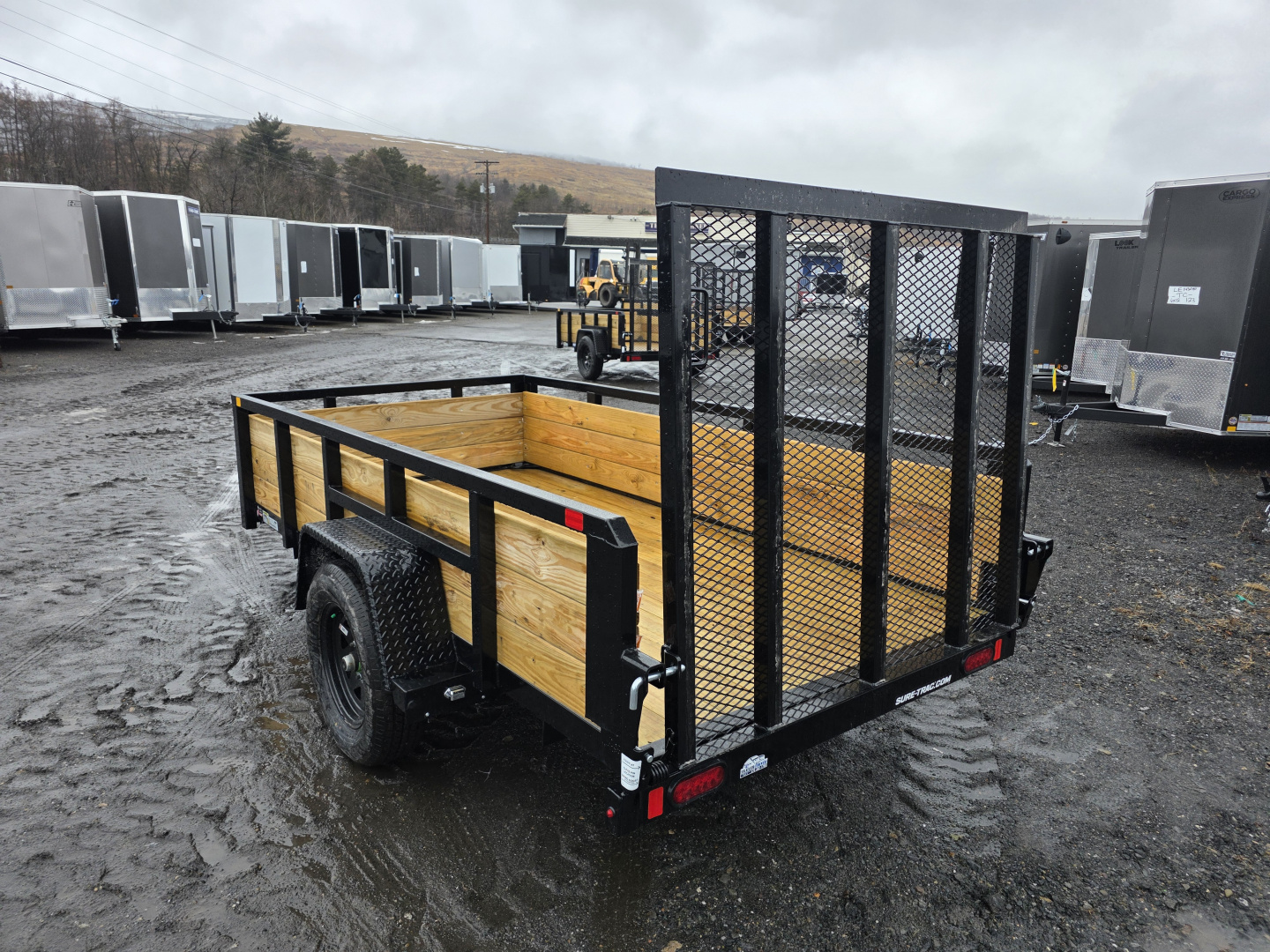 New 2026 Sure-Trac 5X10 - 3 BOARD HIGH SIDE Utility Trailer