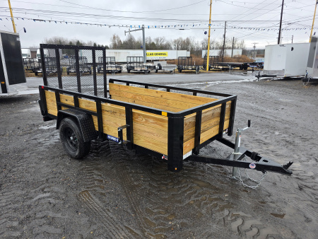 New 2026 Sure-Trac 5X10 - 3 BOARD HIGH SIDE Utility Trailer