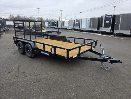 New 2026 Sure-Trac 7X14 7K - TUBE TOP Utility Trailer