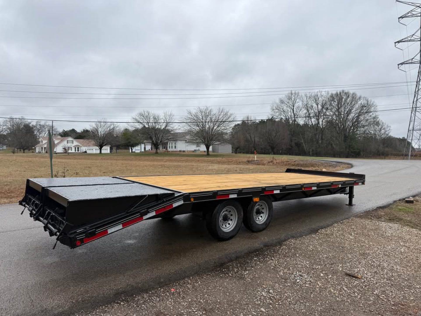 New 2026 Oak Ridge 8x25 14k Deckover Trailer