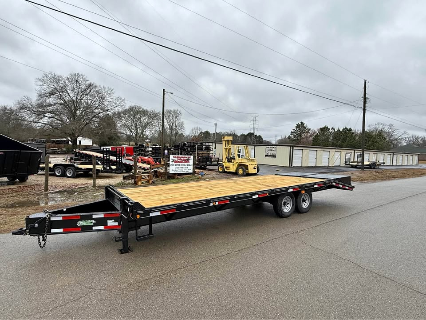 New 2026 Oak Ridge 8x25 14k Deckover Trailer