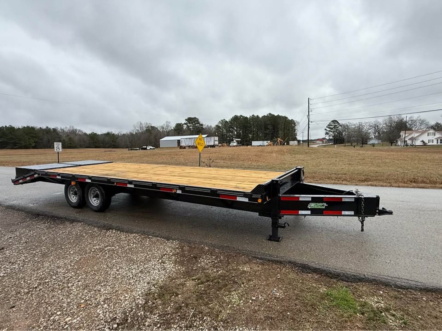 New 2026 Oak Ridge 8x25 14k Deckover Trailer