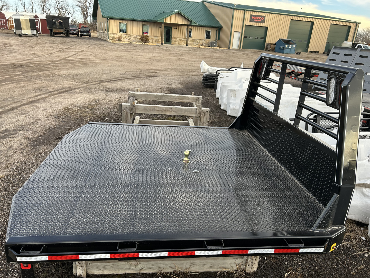 New 2025 Zimmerman 84x84 steel flatbed Truck Bed