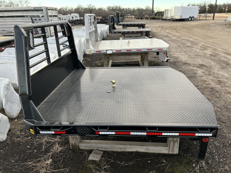 New 2025 Zimmerman 84x84 steel flatbed Truck Bed