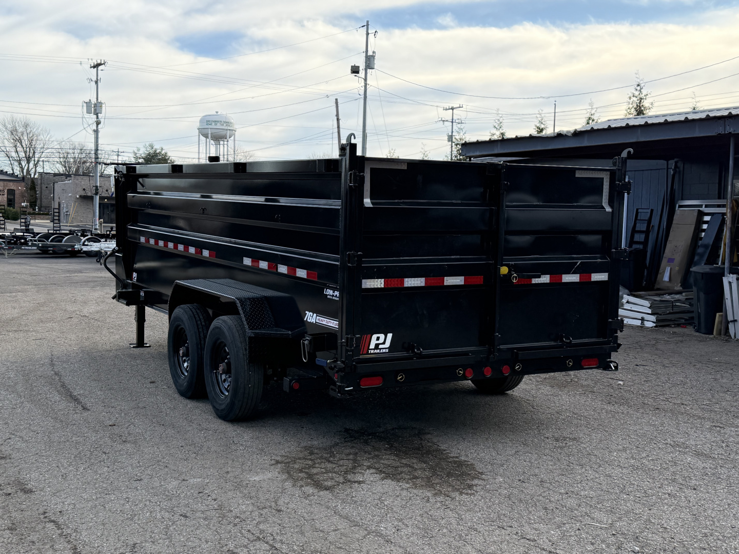 New 2026 PJ Trailers 83" x 16' Pro-Lift GN High Side Dump (DT) 18K GVWR Trailer