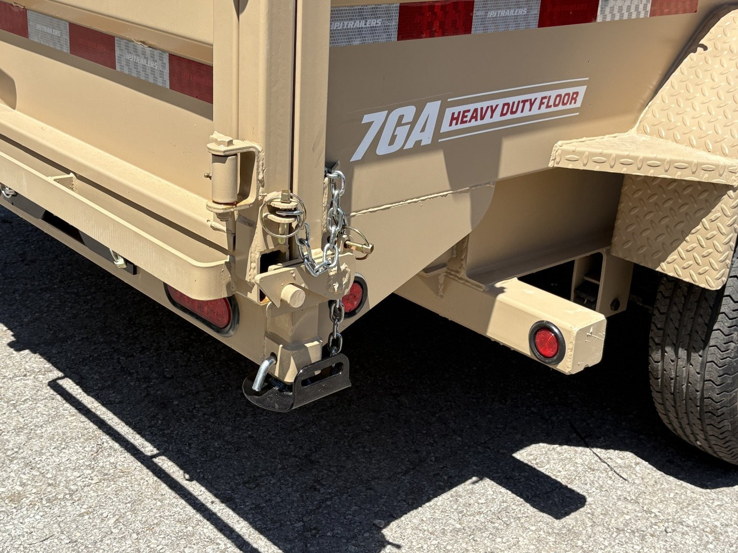 New 2026 PJ TRAILERS 83" x 14' Low-Pro Telescopic Dump (DT1) 14K GVWR - Hydraulic Jack Dump Trailer
