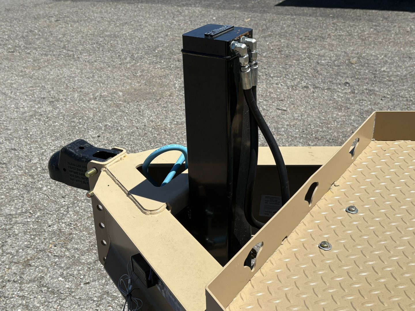 New 2026 PJ TRAILERS 83" x 14' Low-Pro Telescopic Dump (DT1) 14K GVWR - Hydraulic Jack Dump Trailer