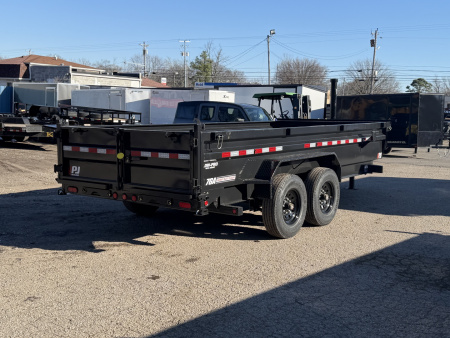 New 2026 PJ Trailers 83" x 16' Pro-Lift Dump (DT) 16K GVWR Trailer