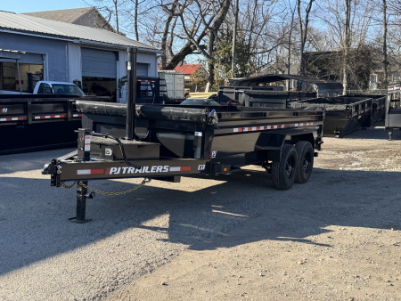 New 2026 PJ Trailers 83" x 16' Pro-Lift Dump (DT) 16K GVWR Trailer