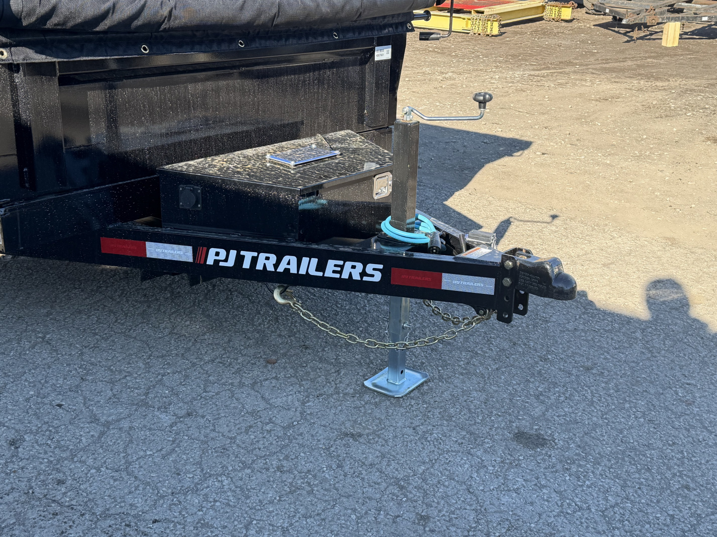 New 2026 PJ Trailers 72" x 12' Tandem Axle Dump (D3) 10K GVWR Dump Trailer