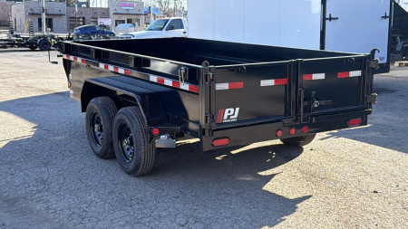 New 2026 PJ Trailers 72" x 12' Tandem Axle Dump (D3) 10K GVWR Dump Trailer