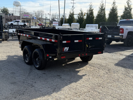 New 2026 PJ Trailers 72" x 10' Tandem Axle Dump (D3) 10K GVWR Trailer