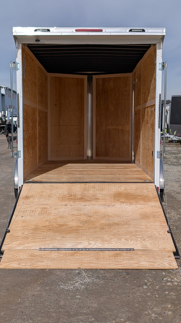 New 2025 Homesteader 7x16 HD SERIES Intrepid V-Nose Cargo Trailer w/ Ramp Door (9950# GVW)