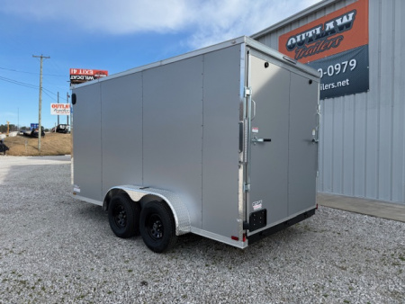 New 2026 Outlaw Trailers 7x14 7k W/ E-track Cargo / Enclosed Trailer