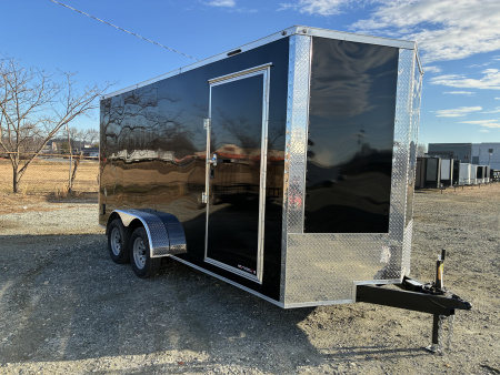 New 2026 NationCraft Trailers 7x16 Trailer Cargo w/ Ramp Door / Enclosed Trailer