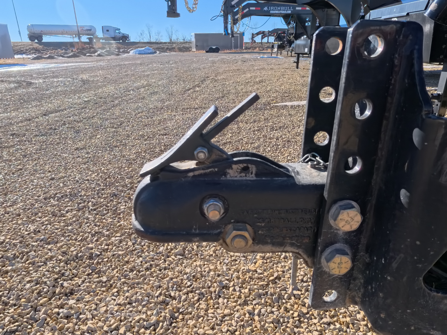 Used 2022 USED Iron Bull 72 x 12 DTB Dump Trailer with 14,999 lb. GVWR