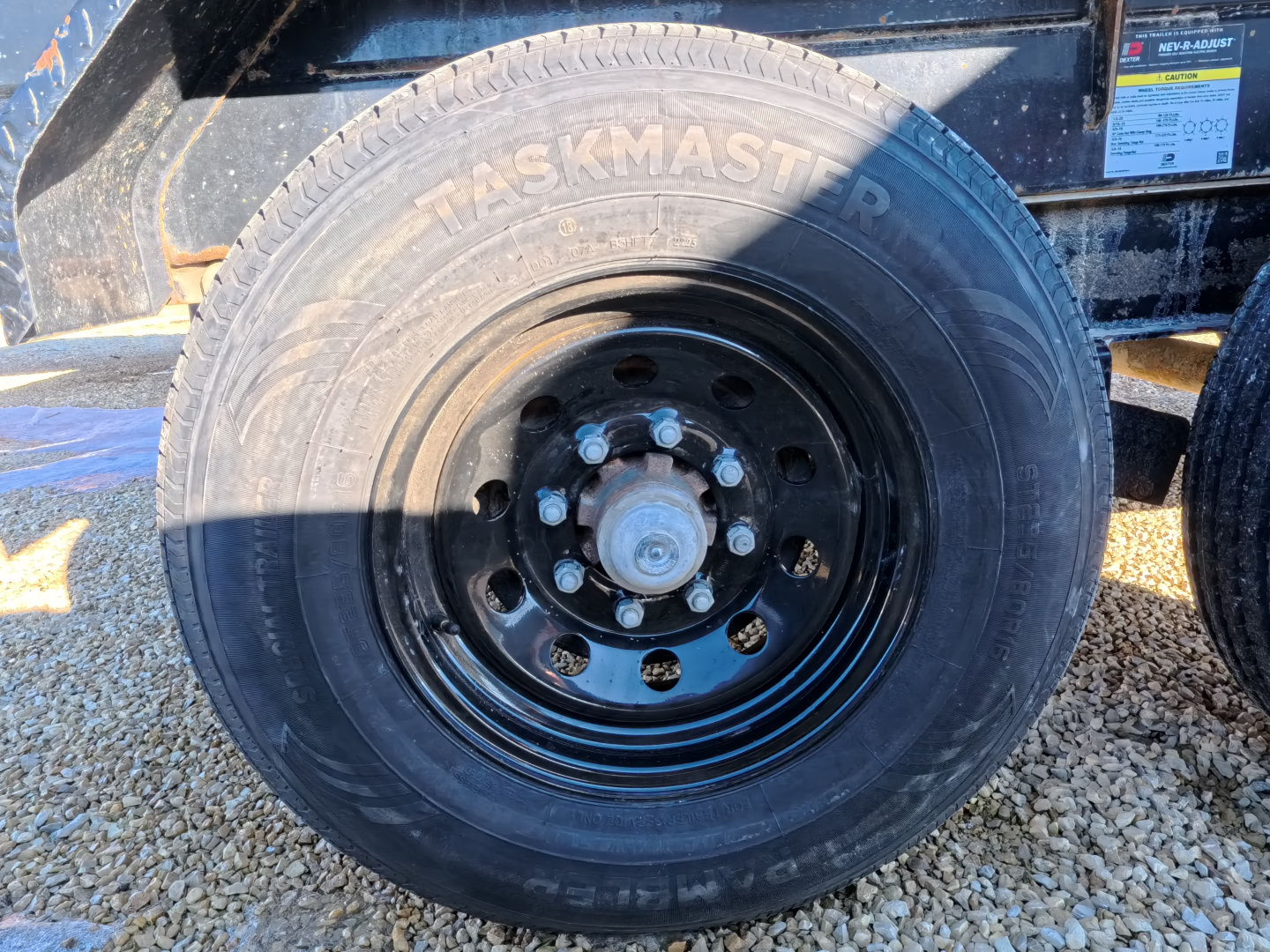 Used 2022 USED Iron Bull 72 x 12 DTB Dump Trailer with 14,999 lb. GVWR