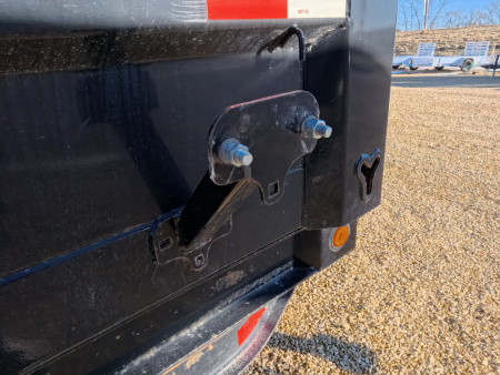 Used 2022 USED Iron Bull 72 x 12 DTB Dump Trailer with 14,999 lb. GVWR