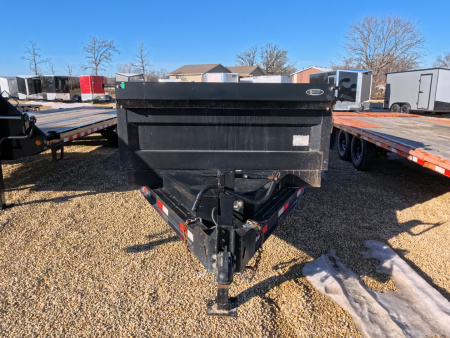 Used 2022 USED Iron Bull 72 x 12 DTB Dump Trailer with 14,999 lb. GVWR