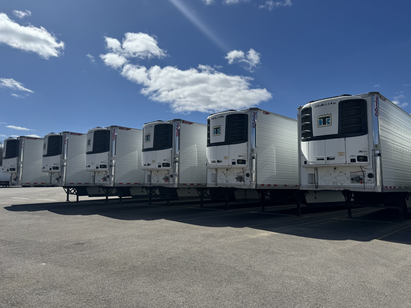 Used $1995/Month Sale or Rent to Own 2020 Great Dane High Cube Reefer, Disc Brakes, THERMO KING S700