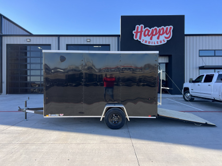 2026 Compass 6'x12' Enclosed Cargo Trailer - Indigo DLX