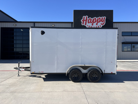 2026 Compass 7'x14' Enclosed Cargo Trailer - Indigo DLX