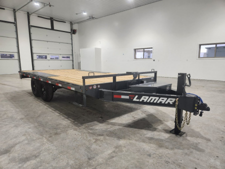 New 2026 Lamar Deckover Trailer 102 x 20 14K