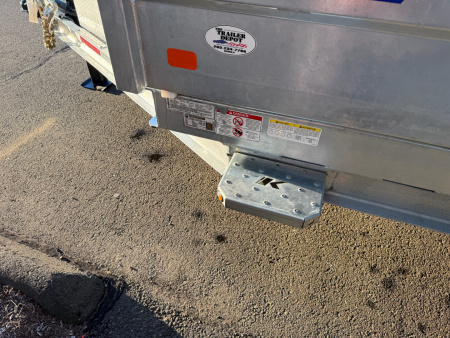 New K-Trail 6'10" x 14' Heavy Duty Dump Trailer 14K