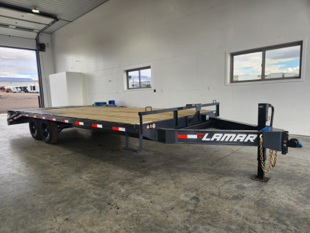 New 2026 Lamar 24' Deckover Trailer 14K Mega Ramps