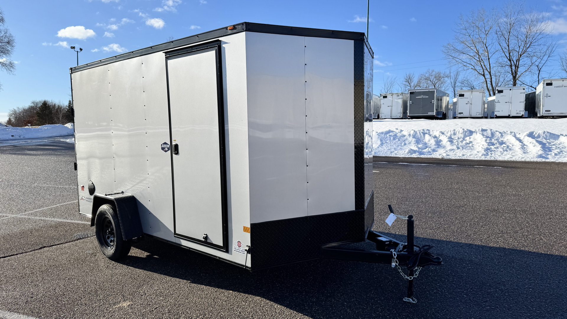 7×12 Enclosed Cargo Trailer photo 4