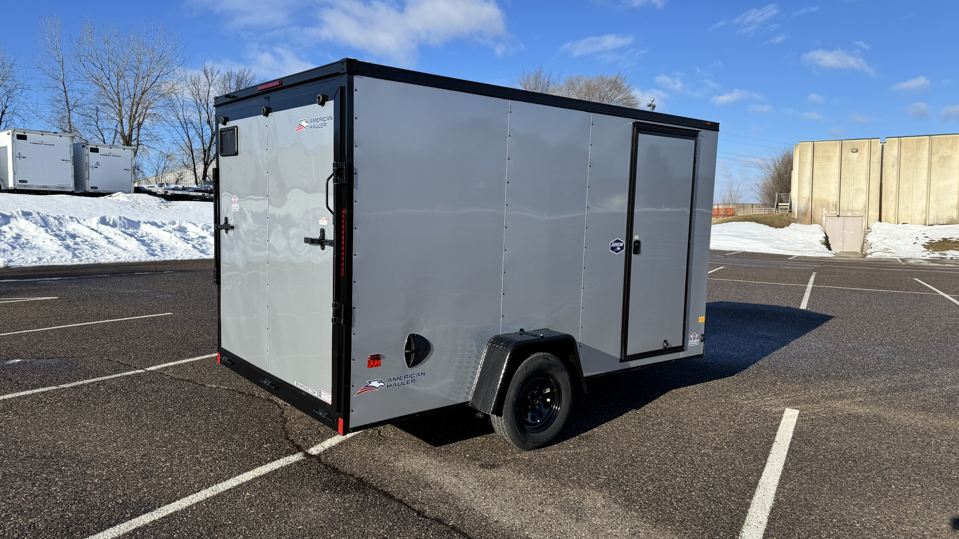 7×12 Enclosed Cargo Trailer photo 6