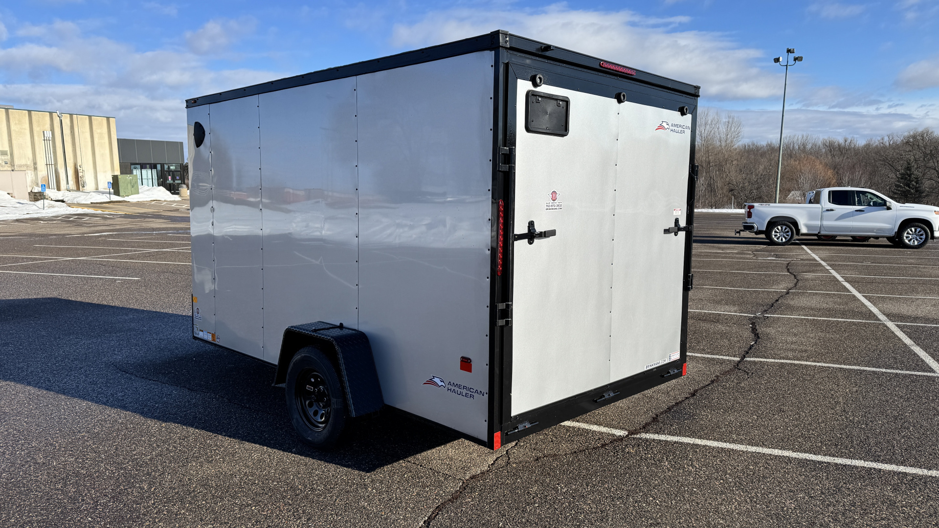 7×12 Enclosed Cargo Trailer photo 8