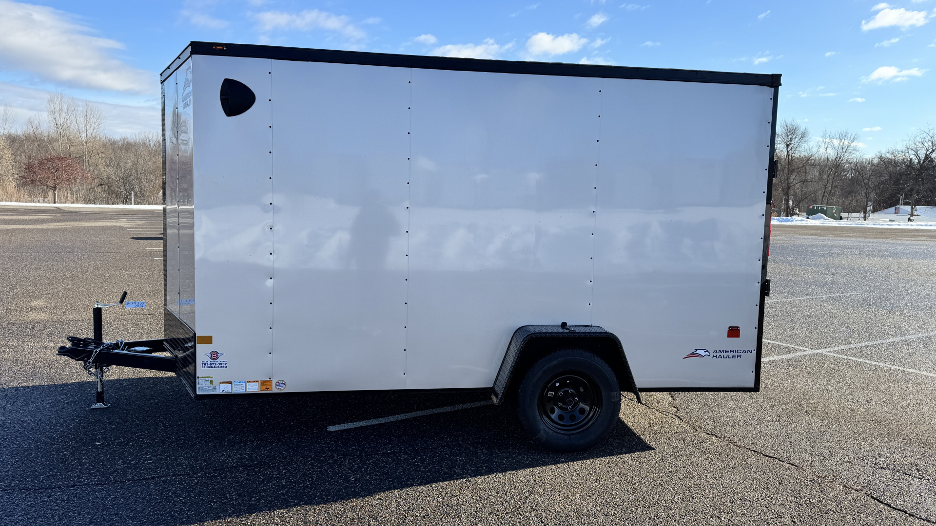 7×12 Enclosed Cargo Trailer photo 9