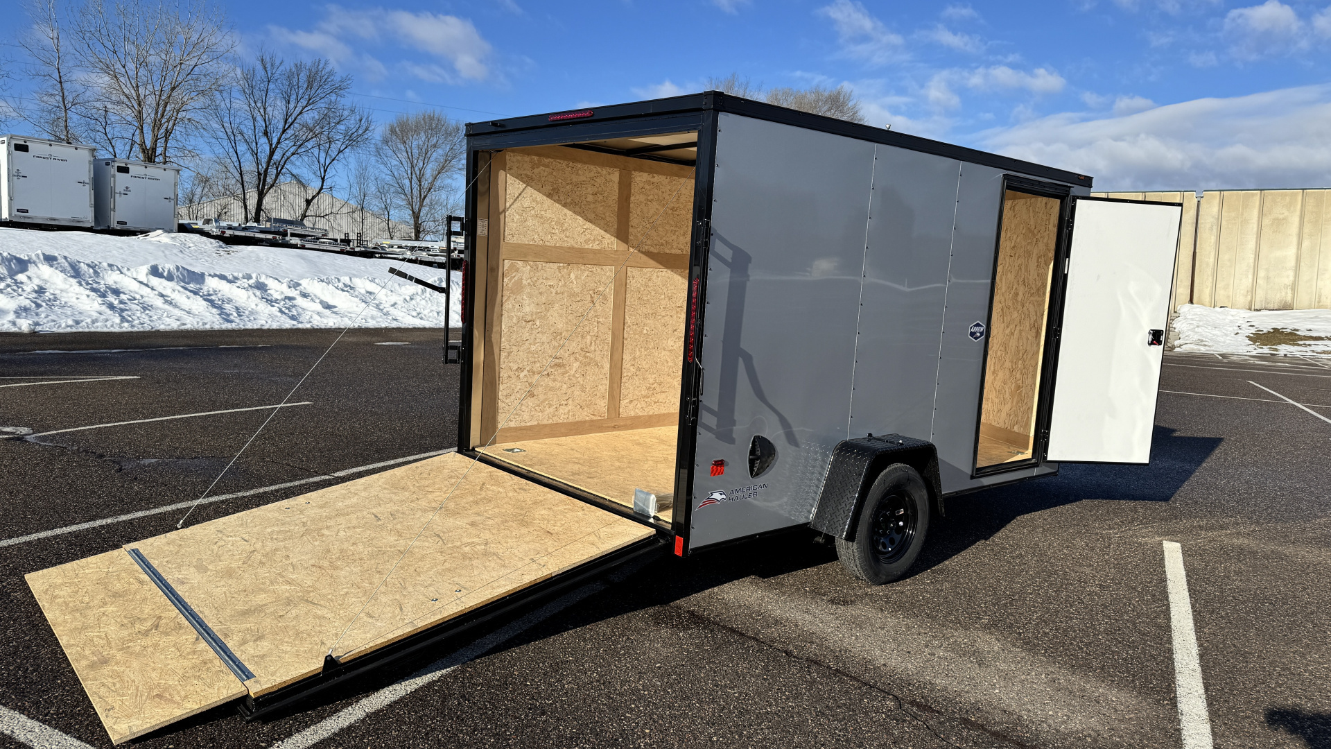 7×12 Enclosed Cargo Trailer photo 2