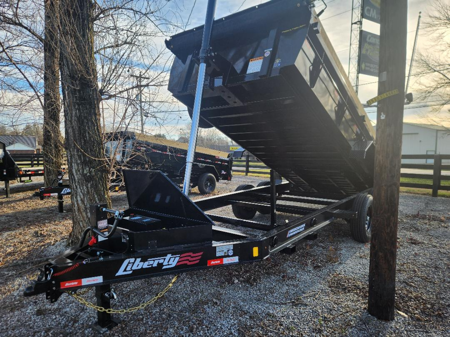 New 2026 Liberty 83X14 HD Telescopic Hoist Dump
