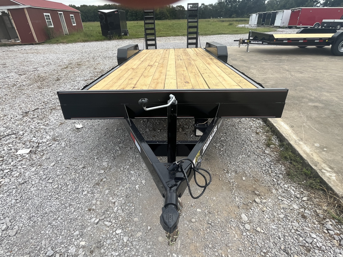 New 2026 Trailblazer 82X20 EQUIPMENT TRAILER W/STAND UP RAMPS