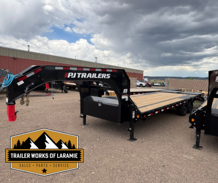 New 2026 PJ TRAILERS LS Gooseneck Deckover- 25' Single wheel- 16K