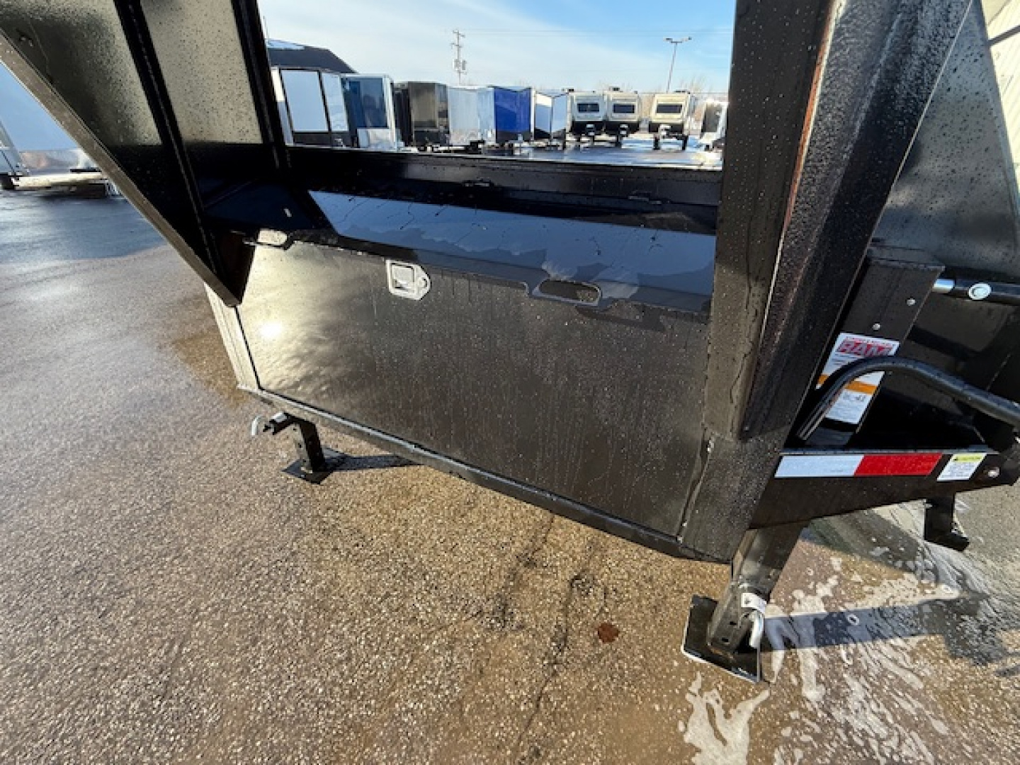 New 2026 Rice Trailers 102"X30' GOOSENECK Deckover Trailer