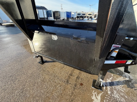 New 2026 Rice Trailers 102"X30' GOOSENECK Deckover Trailer