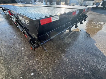 New 2026 Rice Trailers 102"X30' GOOSENECK Deckover Trailer