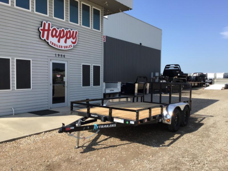 New 2026 PJ 83 x14' Tandem Axle Utility Trailer - UL
