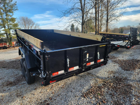 New 2026 Liberty 14K 83X14 Scissor Hoist Dump Trailer