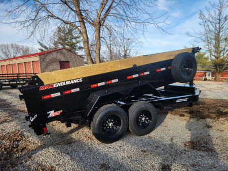 New 2026 Liberty 14K 83X14 Scissor Hoist Dump Trailer