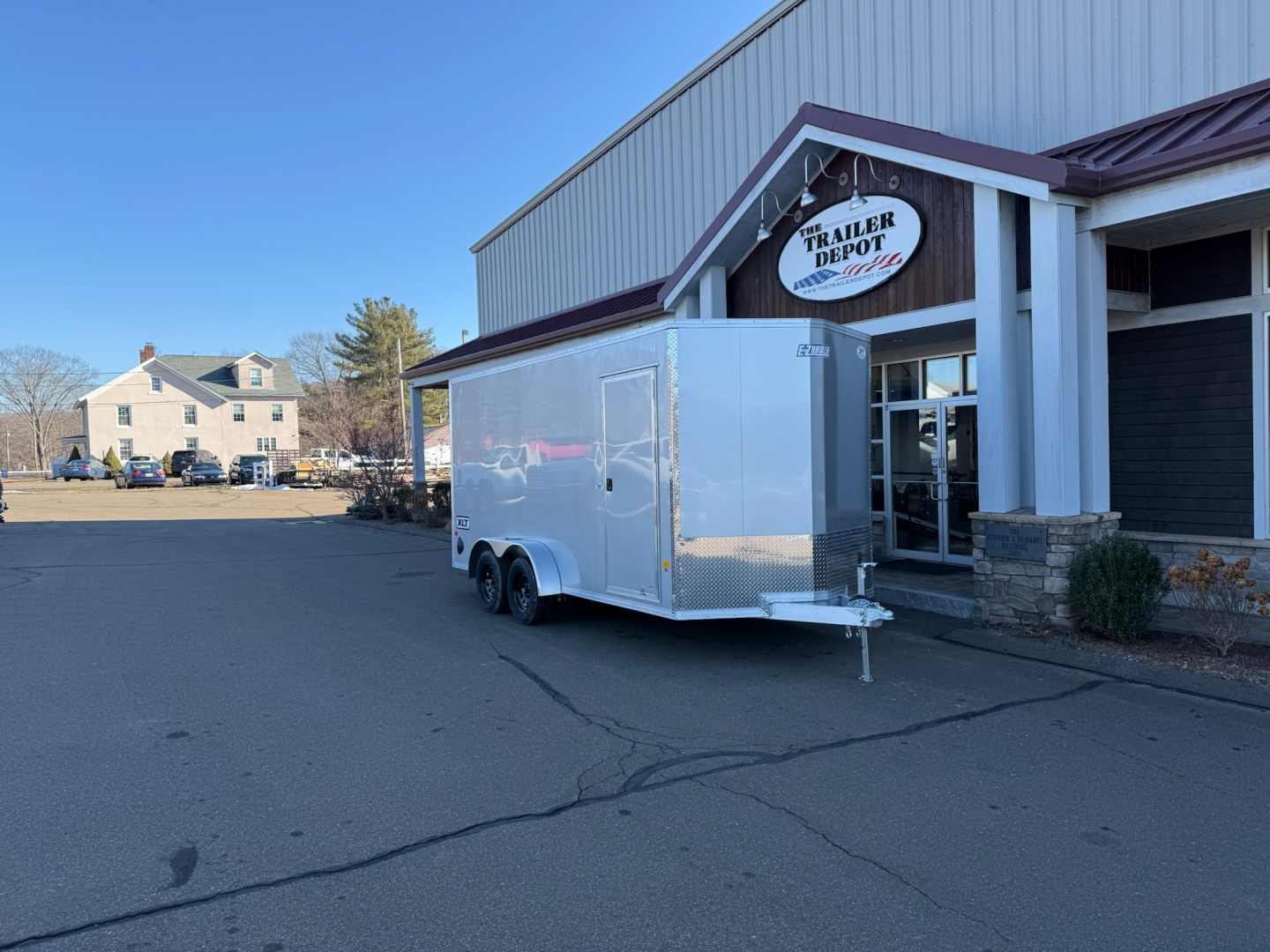 New EZ Hauler 7' x 16' Enclosed Pro Series Cargo Trailer 7K